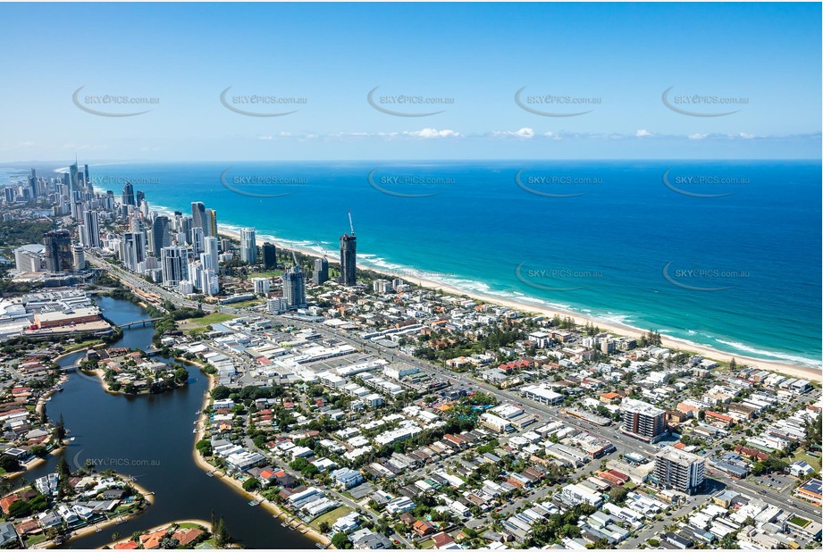 Aerial Photo Mermaid Beach QLD Aerial Photography