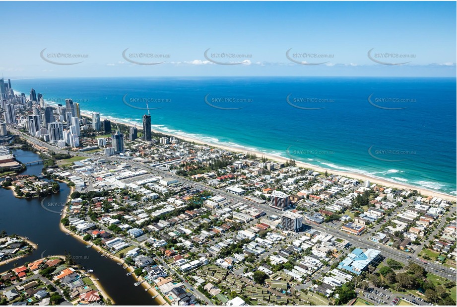 Aerial Photo Mermaid Beach QLD Aerial Photography