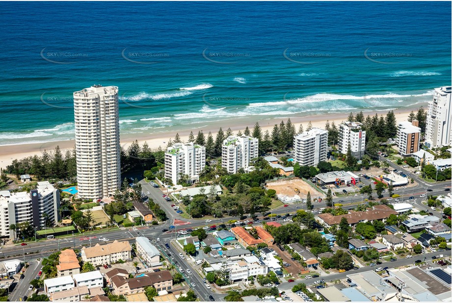 Aerial Photo Burleigh Heads QLD Aerial Photography