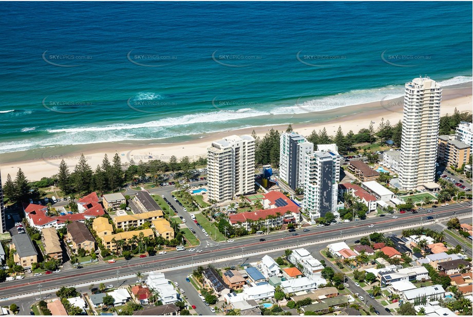 Aerial Photo Burleigh Heads QLD Aerial Photography