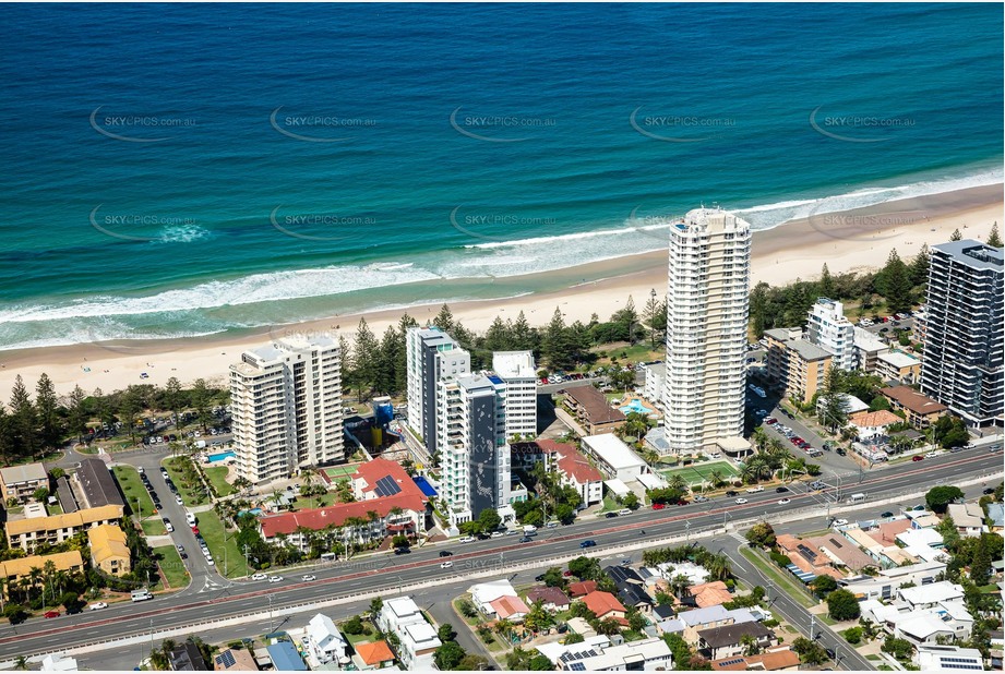 Aerial Photo Burleigh Heads QLD Aerial Photography