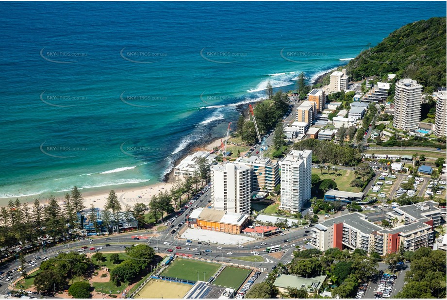 Aerial Photo Burleigh Heads QLD Aerial Photography