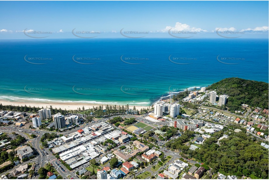 Aerial Photo Burleigh Heads QLD Aerial Photography