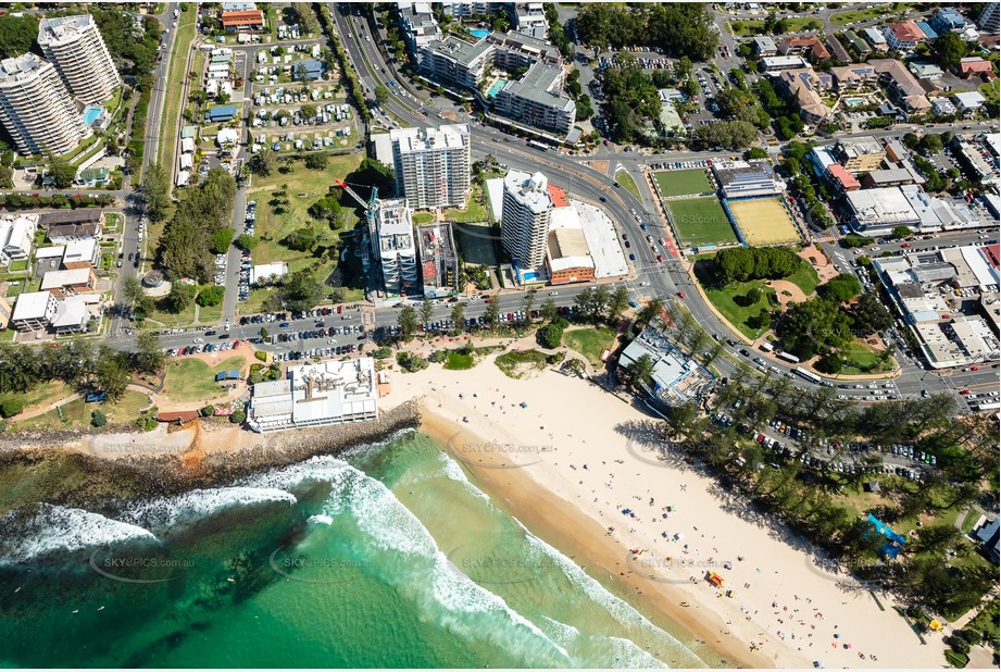 Aerial Photo Burleigh Heads QLD Aerial Photography