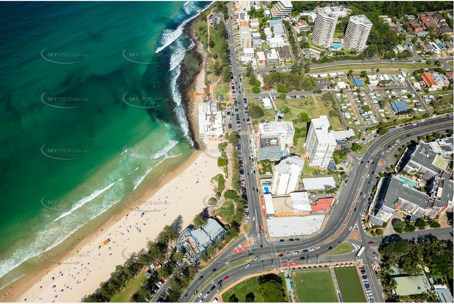 Aerial Photo Burleigh Heads QLD Aerial Photography