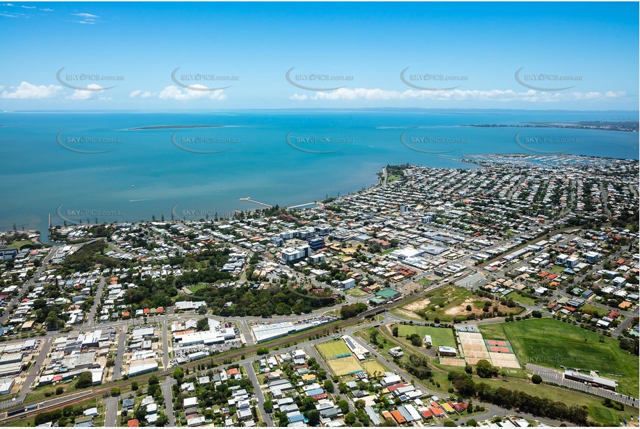 Aerial Photo Wynnum QLD Aerial Photography