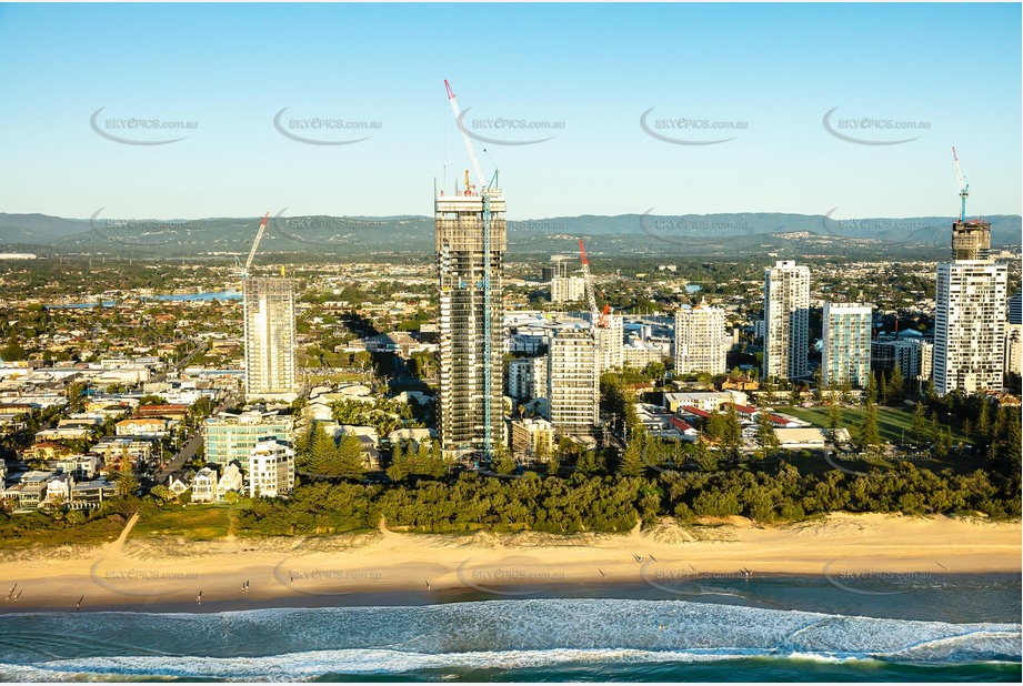 Aerial Photo Mermaid Beach QLD Aerial Photography