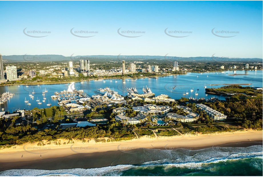 Aerial Photo Main Beach QLD Aerial Photography