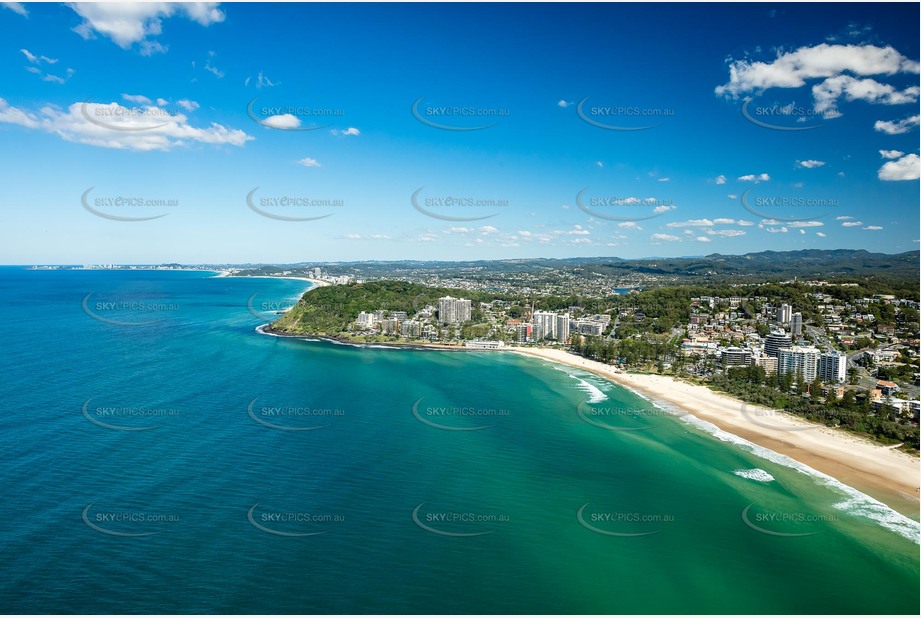 Aerial Photo Burleigh Heads QLD Aerial Photography