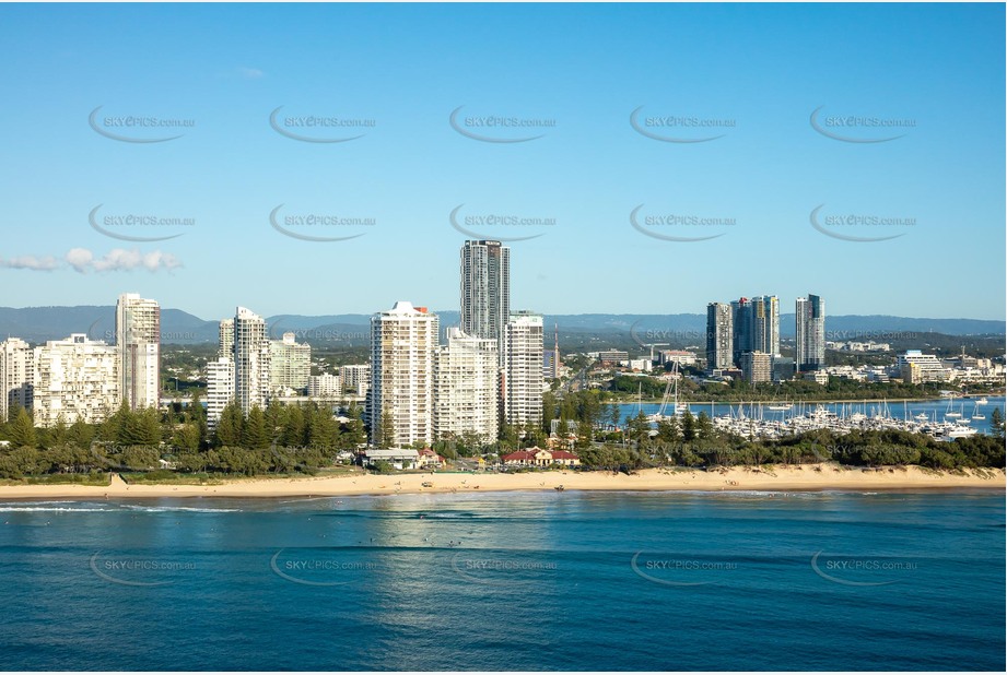 Aerial Photo Main Beach QLD Aerial Photography