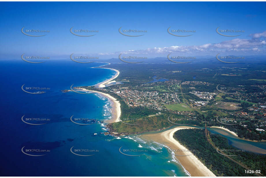 Aerial Photo Sawtell NSW Aerial Photography