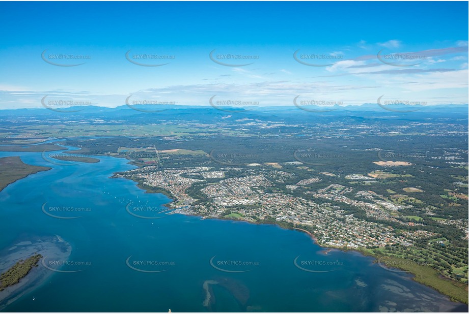 High Altitude Aerial Photo Redland Bay QLD Aerial Photography