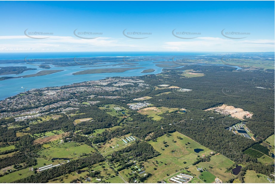 High Altitude Aerial Photo Redland Bay QLD Aerial Photography