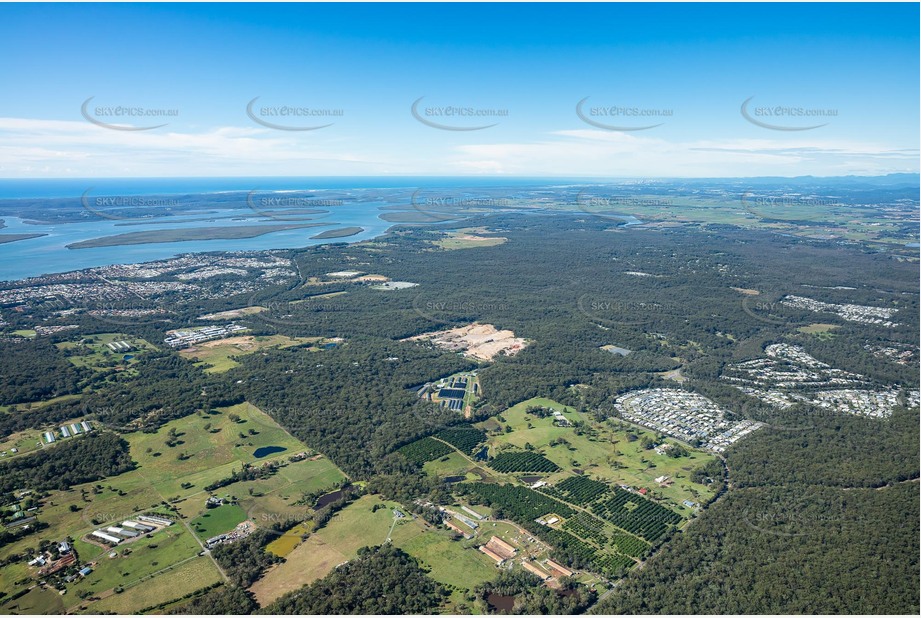 High Altitude Aerial Photo Redland Bay QLD Aerial Photography