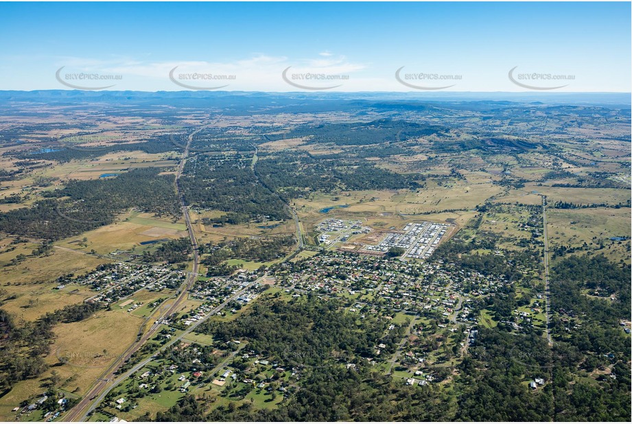 High Altitude Aerial Photo Walloon QLD Aerial Photography