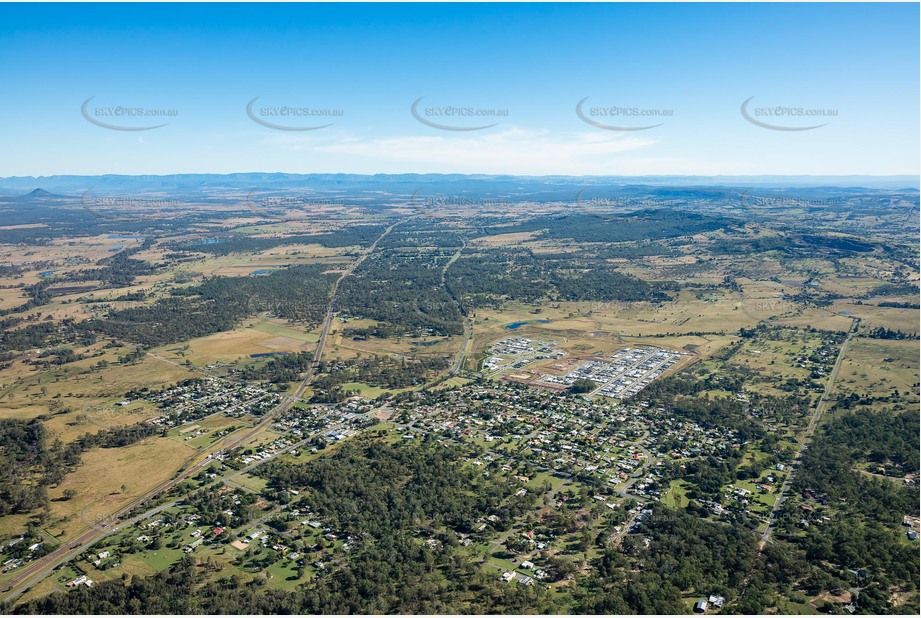 High Altitude Aerial Photo Walloon QLD Aerial Photography