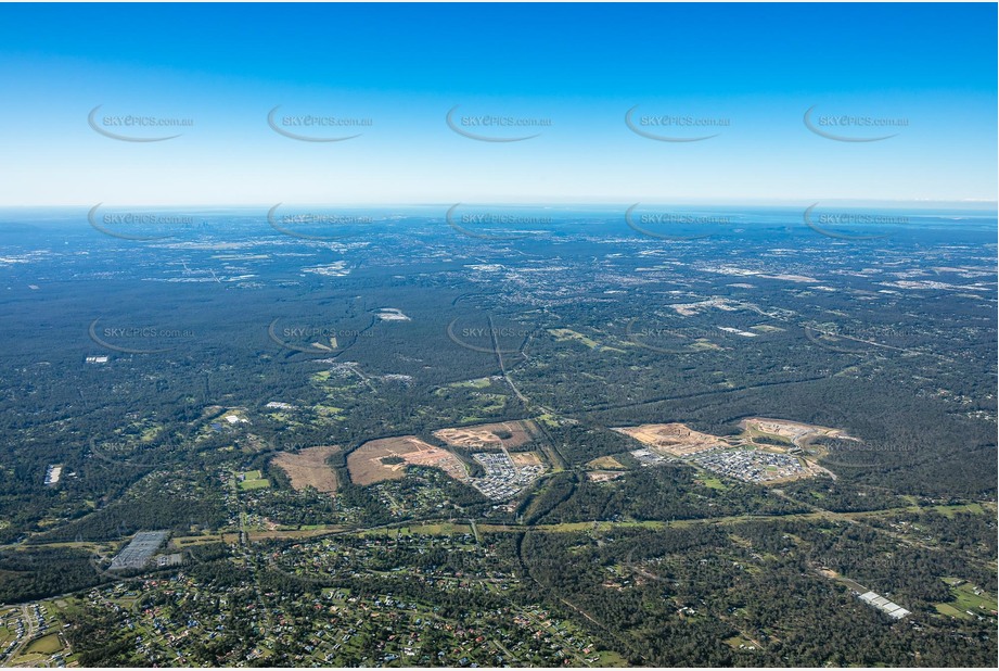 High Altitude Aerial Photo Greenbank QLD Aerial Photography