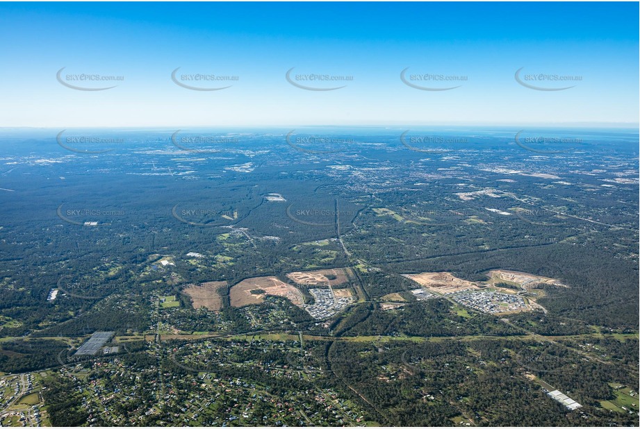 High Altitude Aerial Photo Greenbank QLD Aerial Photography