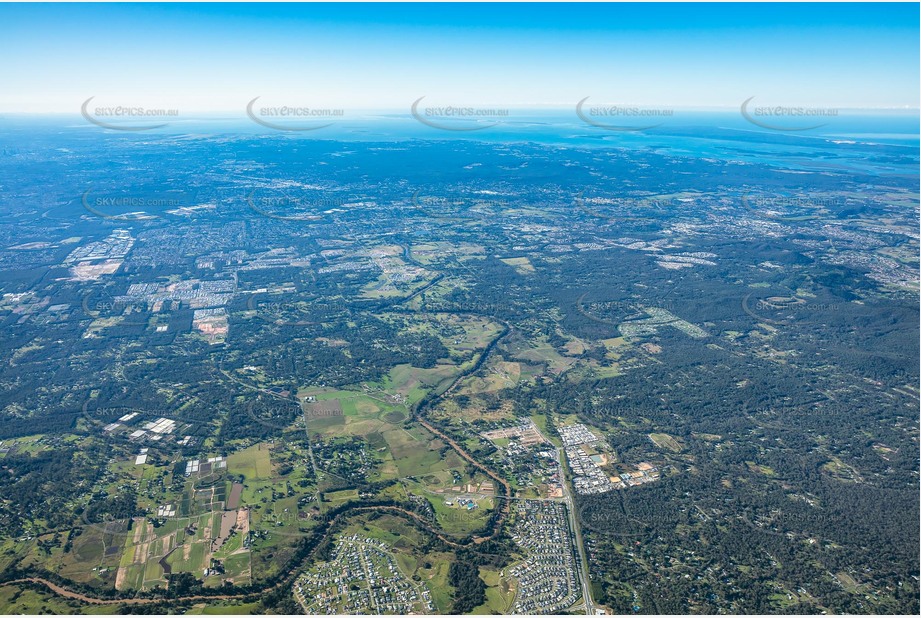 High Altitude Aerial Photo Logan Village QLD Aerial Photography