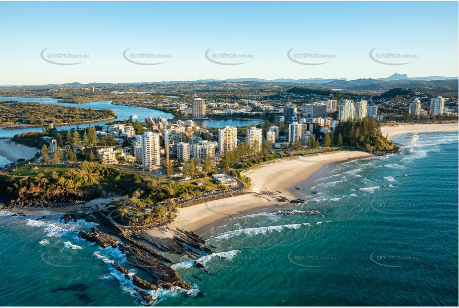 Aerial Photo Coolangatta QLD Aerial Photography