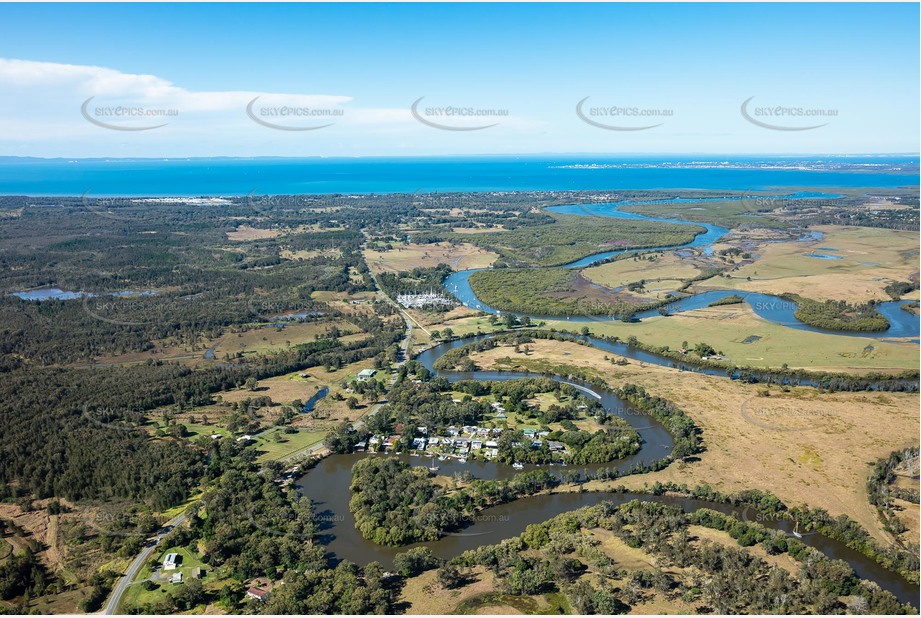 Aerial Photo Beachmere QLD Aerial Photography