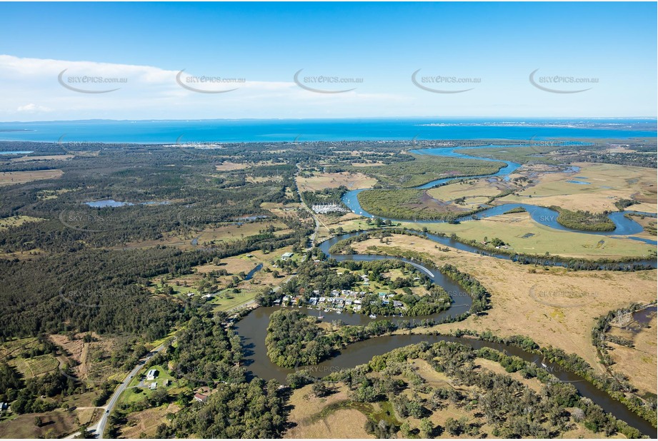 Aerial Photo Beachmere QLD Aerial Photography