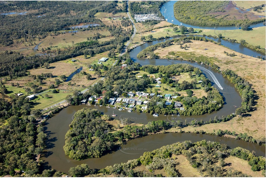 Aerial Photo Beachmere QLD Aerial Photography