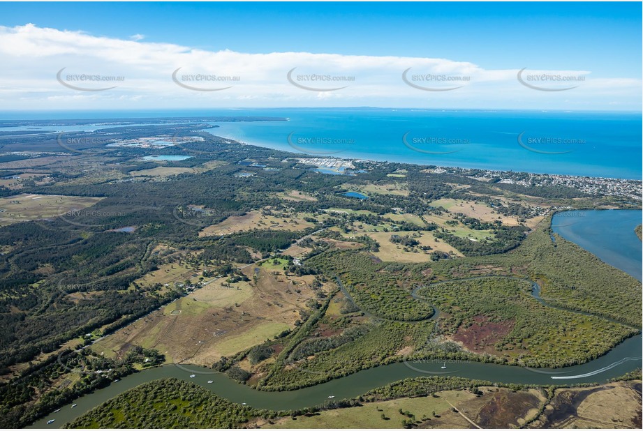 Aerial Photo Beachmere QLD Aerial Photography