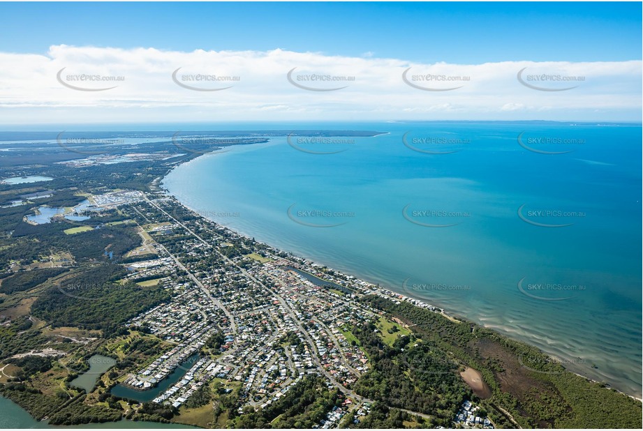 High Altitude Aerial Photo Beachmere QLD Aerial Photography