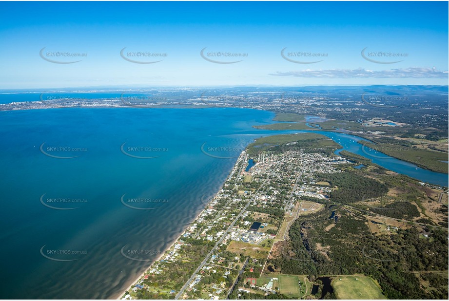 High Altitude Aerial Photo Beachmere QLD Aerial Photography