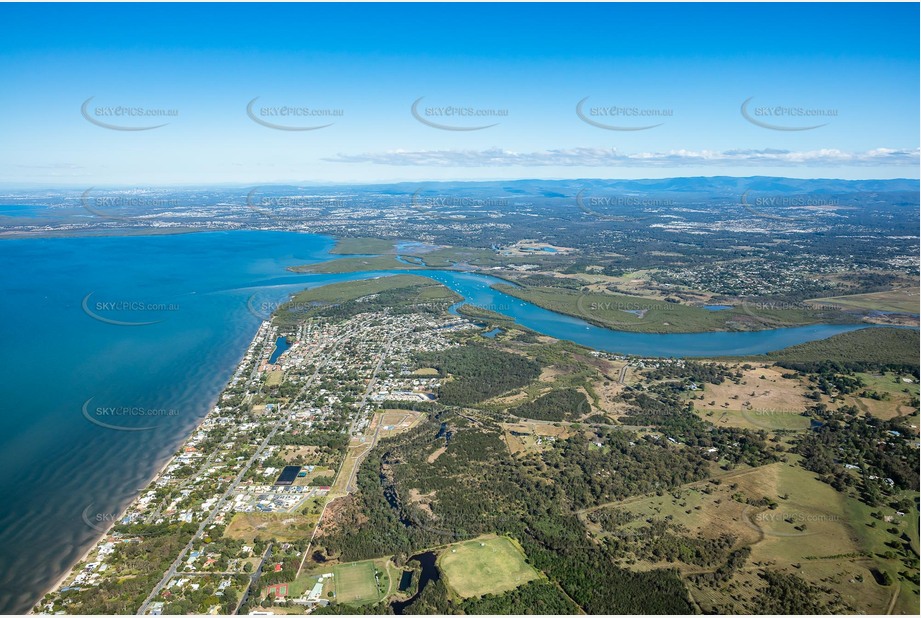 High Altitude Aerial Photo Beachmere QLD Aerial Photography