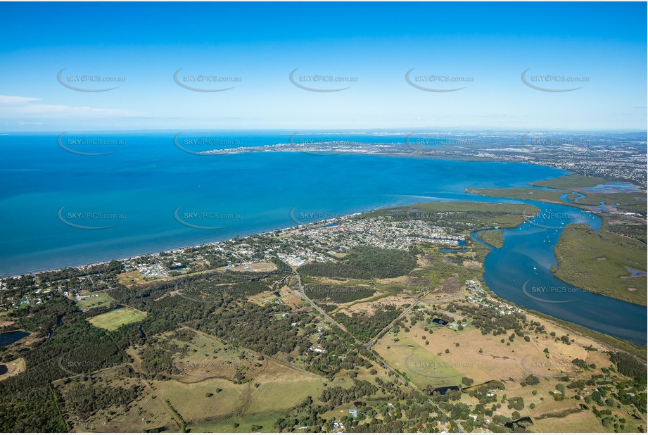 High Altitude Aerial Photo Beachmere QLD Aerial Photography