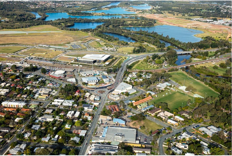 Aerial Photo Petrie QLD Aerial Photography