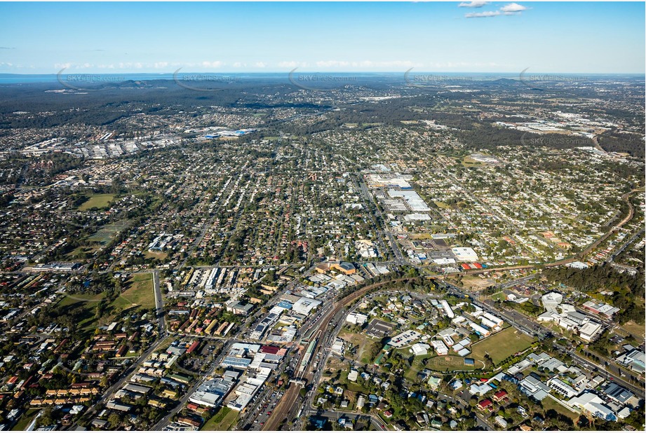 Aerial Photo Logan Central QLD Aerial Photography