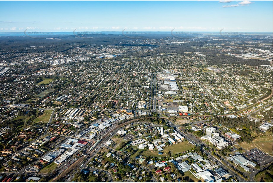 Aerial Photo Logan Central QLD Aerial Photography