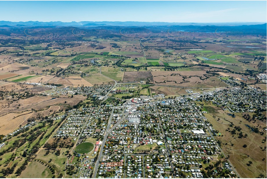 High Altitude Aerial Photo Beaudesert QLD Aerial Photography