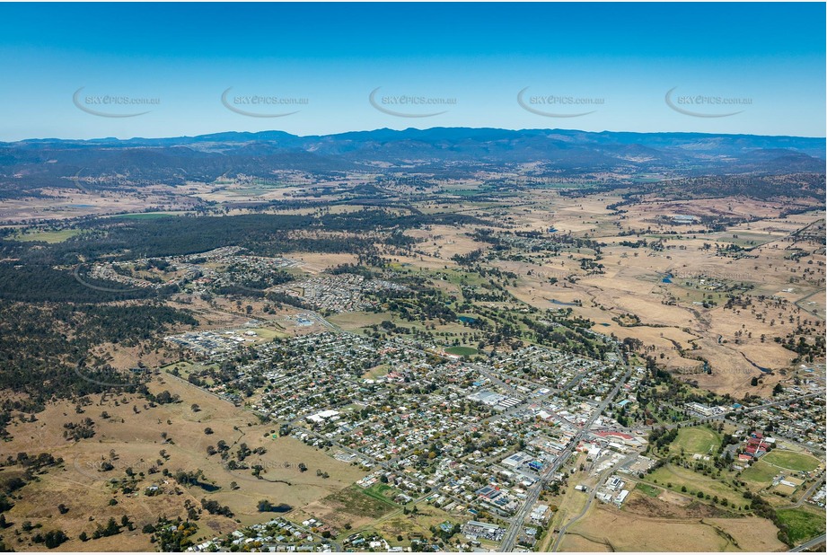 High Altitude Aerial Photo Beaudesert QLD Aerial Photography