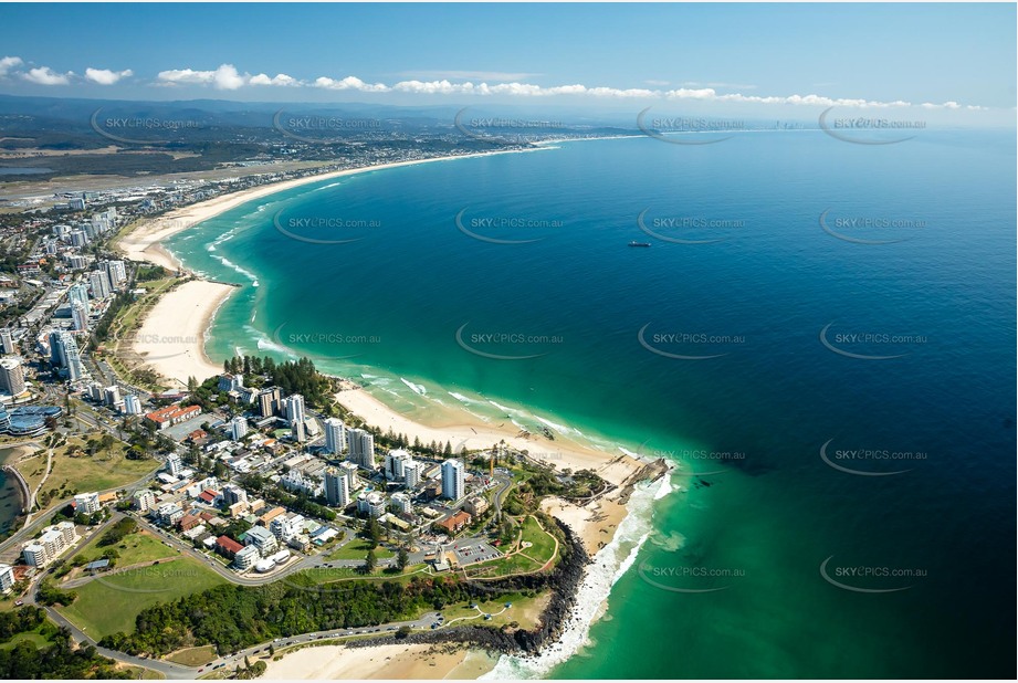 Aerial Photo Coolangatta QLD Aerial Photography