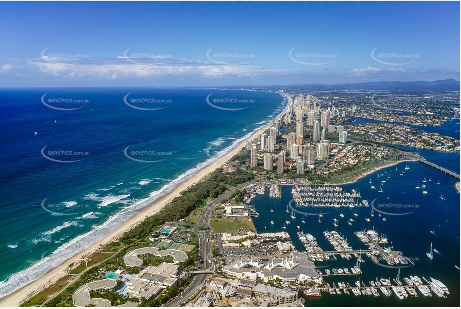 Historical Aerial Photo Main Beach QLD Aerial Photo