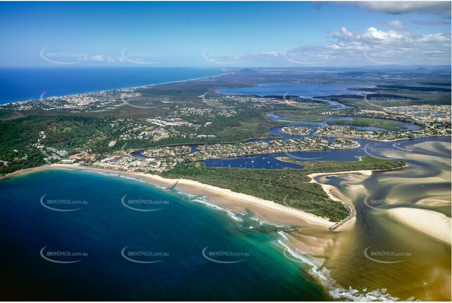 Historic Aerial Photo Noosa Heads QLD Aerial Photography