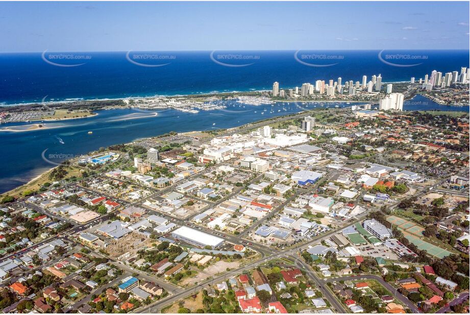 Historic Aerial Photo Southport QLD Aerial Photography