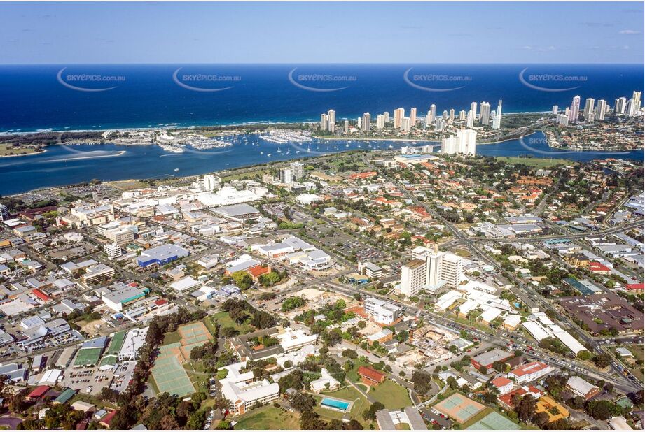 Historic Aerial Photo Southport QLD Aerial Photography