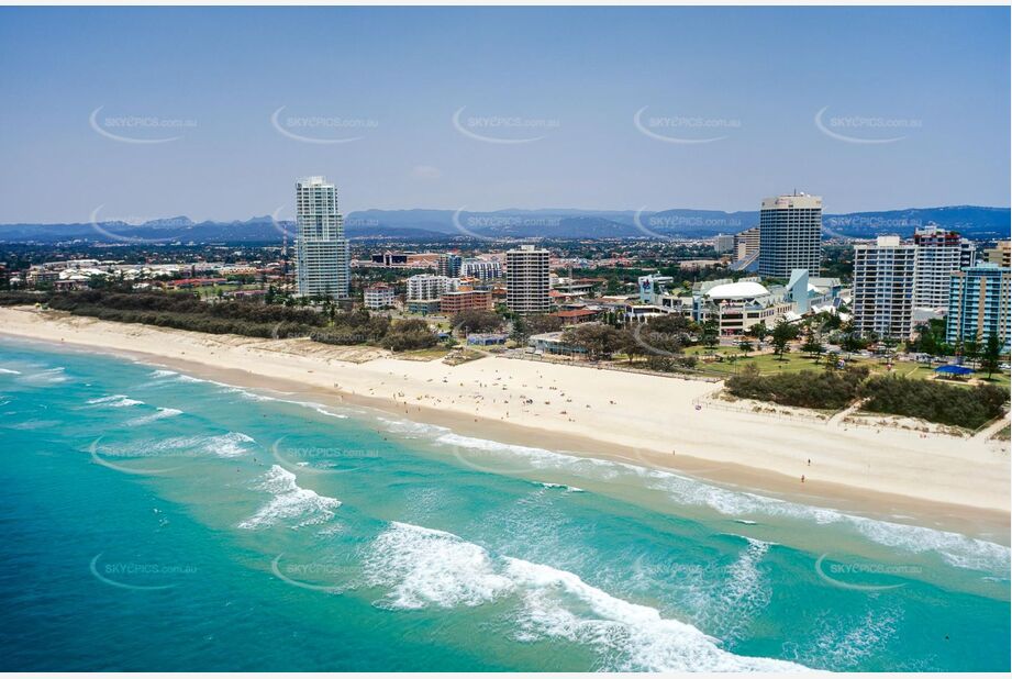 Historic Aerial Photo Broadbeach QLD Aerial Photography