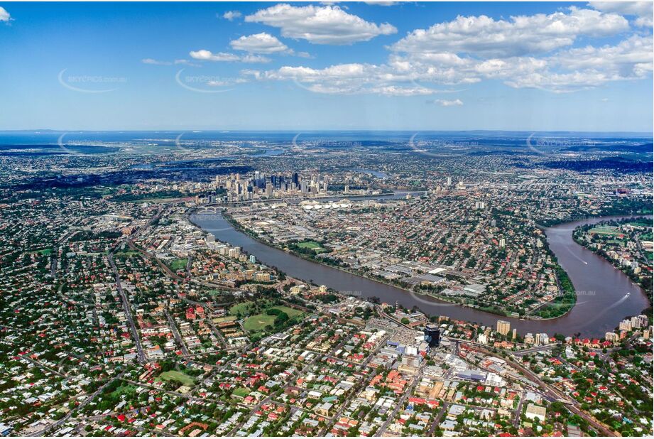 Historic Aerial Photo Toowong QLD Aerial Photography