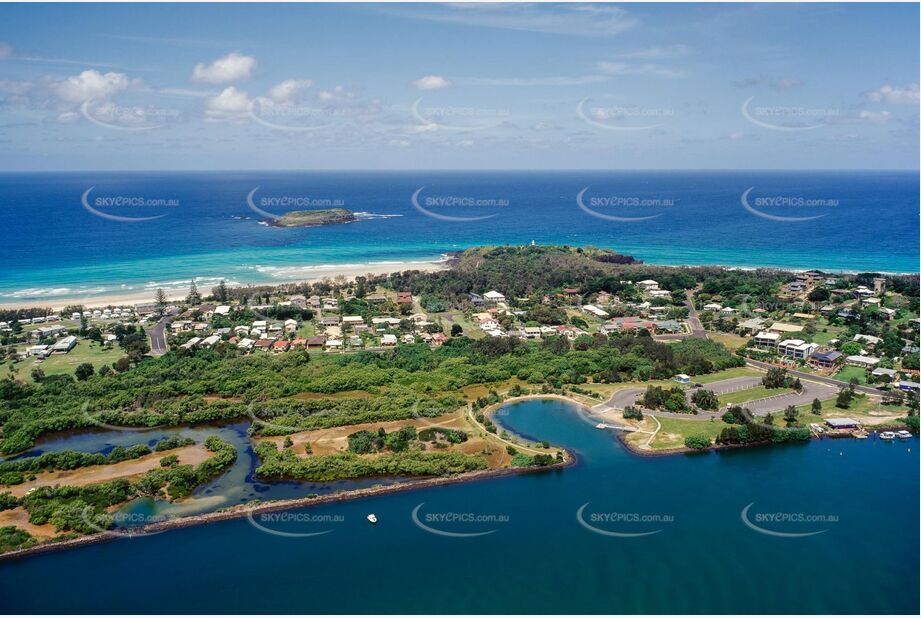 Historic Aerial Photo Fingal Head NSW Aerial Photography