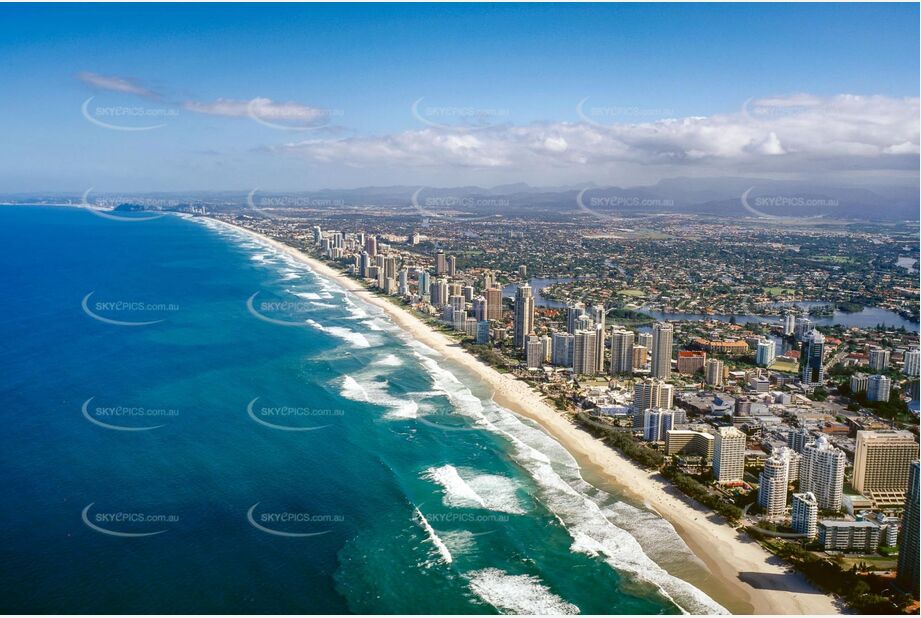 Historic Aerial Photo Surfers Paradise QLD Aerial Photography