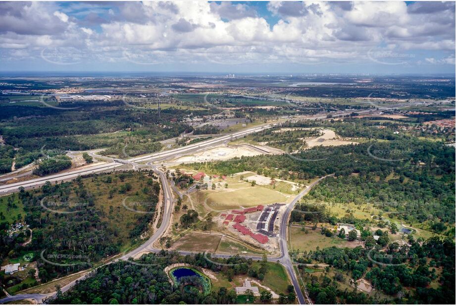 Historic Aerial Photo Upper Coomera QLD Aerial Photography