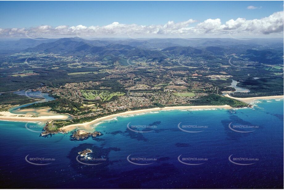 Historic Aerial Photo Sawtell NSW Aerial Photography