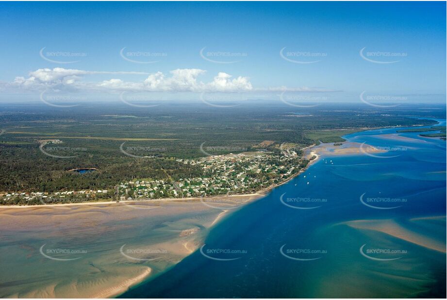 Historic Aerial Photo Burrum Heads QLD Aerial Photography