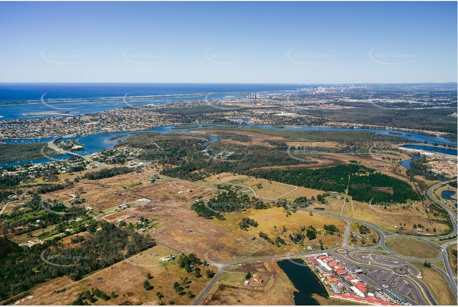 Historic Aerial Photo Hope Island QLD Aerial Photography